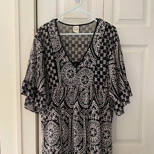 Akemi + Kin Anthropologie Eyelet Dress